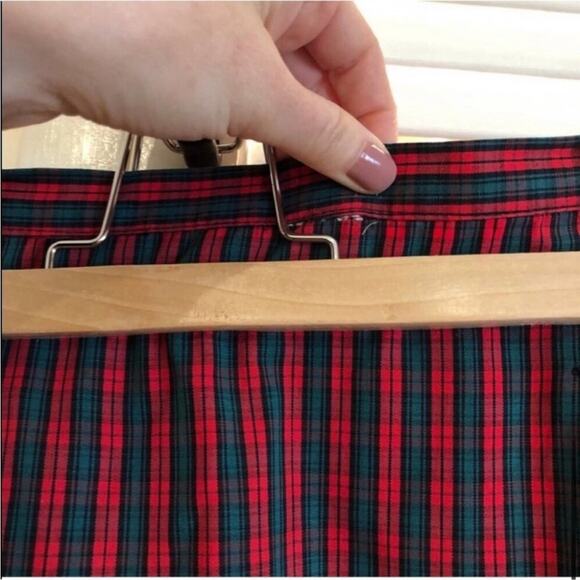 Vintage Retro Tartan Pencil Skirt - Picture 4 of 6